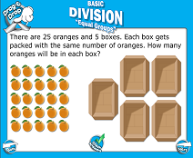 Basic Division Smartboard