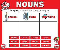 Noun Smartboard Lesson
